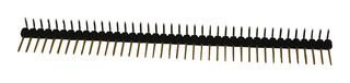 3M 2340-5211TG Pin Header, Board-to-Board, 2.54 mm, 1 Rows, 40 Contacts, Through Hole Right Angle, 2300