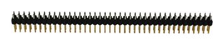 3M 2380-6121TG 引脚针座, 板至板, 2.54 mm, 2 排, 80 触点, 通孔直型, 2300