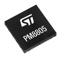STMICROELECTRONICS PM8805TR Power Over Ethernet (POE) Controller, 57V Input, 2A Output, 33.5V UVLO, VFQFPN-43