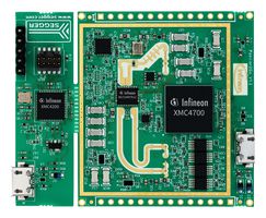 INFINEON DEMOPOSITION2GOTOBO1 评估套件, Position2Go雷达跟踪, BGT24MTR12, 快速Chirp FMCW, 运动跟踪