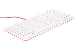 RASPBERRY-PI RPI-KEYB (US)-RED/WHITE