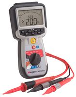 MEGGER MIT4202 绝缘测试仪, CAT IV 600V, 多功能, 50V, 100V, 250V, 500V, 1kV, 200Gohm, -10 °C, 55 °C, 228 mm