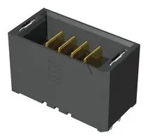 SAMTEC UMPT-04-06.5-G-V-S-W-TR 引脚针座, 电源端子, 板至板, 2 mm, 1 排, 4 触点, 表面安装直型, UMPT