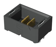 SAMTEC UMPT-02-01.5-G-V-S-W-TR Pin Header, Power Terminal, Board-to-Board, 2 mm, 1 Rows, 2 Contacts, Surface Mount Straight, UMPT
