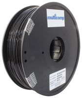 MULTICOMP PRO MC011465 3D Printer Filament, 1.75mm Dia, Black, PETG, 1 kg