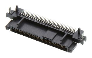 MOLEX 78776-0001 I/O Connector, 68 Contacts, Receptacle, SAS / PCIe, Surface Mount Right Angle, 78776 Series