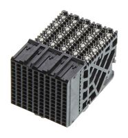 MOLEX 76160-1020 Connector, Impact 76160 Series, 120 Contacts, 1.9 mm, Receptacle, Press Fit Right Angle, 12 Rows