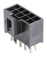 MOLEX 105310-1210 引脚针座, 电源, 2.5 mm, 2 排, 10 触点, 通孔直型, Nano-Fit 105310