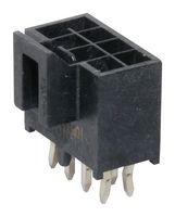 MOLEX 105310-1308 Pin Header, Wire-to-Board, 2.5 mm, 2 Rows, 8 Contacts, Through Hole Straight