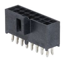MOLEX 105310-1316 Pin Header, Wire-to-Board, 2.5 mm, 2 Rows, 16 Contacts, Through Hole Straight