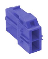 MOLEX 151049-2201 连接器外壳, 蓝色, CP-6.5 151049 Series, 插座, 2 路, 6.5 mm, Molex CP-6.5 系列 505978000 和 505988000 母线对板压接端子