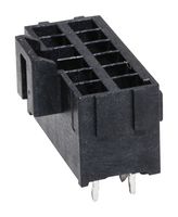 MOLEX 172298-1112 引脚针座, 线至板, 3.5 mm, 2 排, 12 触点, 通孔直型, Ultra-Fit 172298 Series