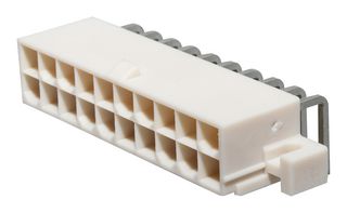 MOLEX 39-29-1207 Pin Header, Wire-to-Board, 4.2 mm, 2 Rows, 20 Contacts, Through Hole Right Angle