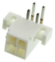 MOLEX 39-29-4049 引脚针座, 线至板, 4.2 mm, 2 排, 4 触点, 通孔直角, Mini-Fit Jr. 5569 Series