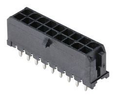 MOLEX 43045-1827 Pin Header, Wire-to-Board, 3 mm, 2 Rows, 18 Contacts, Through Hole Straight