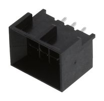 MOLEX 44432-0601 引脚针座, 板至板, 3 mm, 2 排, 6 触点, 通孔直型, Micro-Fit 3.0 BMI 44432
