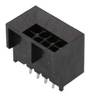 MOLEX 44432-0801 引脚针座, 板至板, 3 mm, 2 排, 8 触点, 通孔直型, Micro-Fit 3.0 BMI 44432