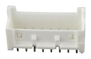 MOLEX 53375-1210 引脚针座, 线至板, 2.5 mm, 1 排, 12 触点, 通孔直型, Mini-Lock 53375