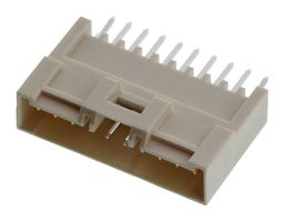 MOLEX 55487-1019 引脚针座, 线至板, 2 mm, 1 排, 10 触点, 通孔直型, MicroTPA 55487 Series