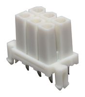 MOLEX 15-24-7063 PCB Receptacle, Board-to-Board, Wire-to-Board, 4.2 mm, 2 Rows, 6 Contacts, Female Receptacle
