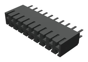 MOLEX 15-44-5820 PCB Receptacle, Board-to-Board, 2.54 mm, 2 Rows, 20 Contacts, Female Receptacle
