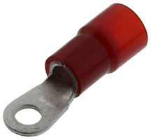 MOLEX 19067-0039 Ring Tongue Terminal, M5, #10, 8 AWG, NylaKrimp 19067 Series, Red