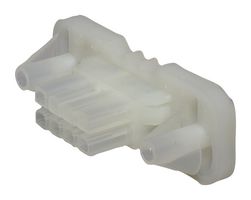 MOLEX 15-06-0080 Connector Housing, Natural (White), Mini-Fit BMI 42474 Series, Receptacle, 8 Ways, 4.2 mm