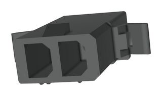 MOLEX 15-31-1021 连接器外壳, 自然色, 5025 Series, 插头, 2 路, 4.8 mm, Molex 5006系列公压接端子