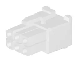 MOLEX 15-31-1062 连接器外壳, 自然色, 5025 Series, 插座, 6 路, 4.8 mm, Molex 5005系列母压接端子