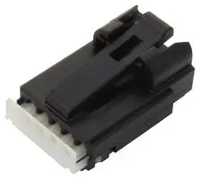 MOLEX 31072-1010 连接器外壳, 黑色,白色, H-DAC 64 31072 Series, 插座, 5 路, 2.54 mm, Tyco GET 1393366-1 和 1393367-1 母压接端子