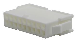 MOLEX 39-01-2186 Connector Housing, Mounting Ears, Mini-Fit Jr. 5559 Series, Plug, 18 Ways, 4.2 mm