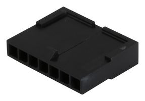 MOLEX 43640-0701 连接器外壳, 黑色, Micro-Fit 3.0 43640 Series, 插头, 7 路, 3 mm, Molex Micro-Fit 43031 系列公压接端子