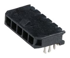 MOLEX 43650-0509 Pin Header, Wire-to-Board, 3 mm, 1 Rows, 5 Contacts, Surface Mount Right Angle