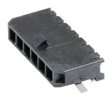 MOLEX 43650-0613 Pin Header, Wire-to-Board, 3 mm, 1 Rows, 6 Contacts, Surface Mount Right Angle