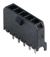 MOLEX 43650-0527 Pin Header, Wire-to-Board, 3 mm, 1 Rows, 5 Contacts, Through Hole Straight