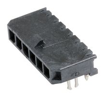 MOLEX 43650-0604 Pin Header, Wire-to-Board, 3 mm, 1 Rows, 6 Contacts, Through Hole Right Angle