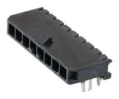 MOLEX 43650-0804 Pin Header, Wire-to-Board, 3 mm, 1 Rows, 8 Contacts, Through Hole Right Angle
