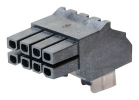 MOLEX 44764-0802 PCB Receptacle, Board-to-Board, Wire-to-Board, 3 mm, 2 Rows, 8 Contacts, Female Receptacle