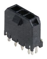 MOLEX 43650-0320 Pin Header, Wire-to-Board, 3 mm, 1 Rows, 3 Contacts, Through Hole Straight