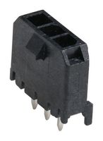 MOLEX 43650-0328 Pin Header, Wire-to-Board, 3 mm, 1 Rows, 3 Contacts, Through Hole Straight