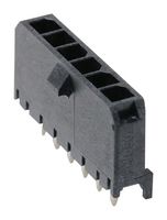 MOLEX 43650-0627 Pin Header, Wire-to-Board, 3 mm, 1 Rows, 6 Contacts, Through Hole Straight