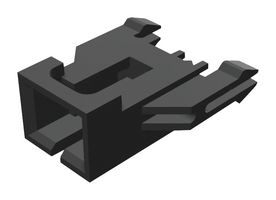 MOLEX 70541-0036 Pin Header, Wire-to-Board, 2.54 mm, 1 Rows, 2 Contacts, Through Hole Straight, SL 70541 Series