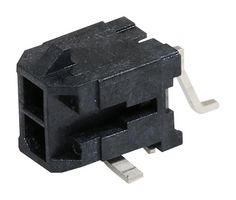 MOLEX 43045-0210 Pin Header, Wire-to-Board, 3 mm, 2 Rows, 2 Contacts, Surface Mount Right Angle