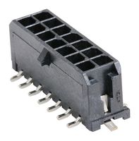 MOLEX 43045-1420 Pin Header, Wire-to-Board, 3 mm, 2 Rows, 14 Contacts, Surface Mount Straight