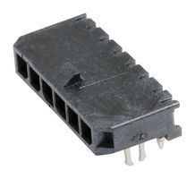 MOLEX 43650-0609 引脚针座, 线至板, 3 mm, 1 排, 6 触点, 表面安装直角, Micro-Fit 3.0 43650 Series