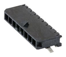 MOLEX 43650-0813 引脚针座, 线至板, 3 mm, 1 排, 8 触点, 表面安装直角, Micro-Fit 3.0 43650 Series