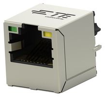 TE CONNECTIVITY 2337993-2 Modular Connector, RJ45 Jack, 1 x 1 (Port), 8P8C, Cat5, Through Hole Mount