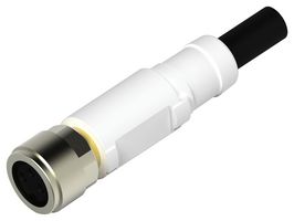 TE CONNECTIVITY T4061310003-001 Sensor Cable, M8 Plug, Free End, 3 Positions, 500 mm, 19.7 ", T406 Series