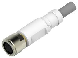 TE CONNECTIVITY T4061320003-005 传感器电缆, M8 插头, 自由线端, 3路, 5 m, 16.4 ft, T406