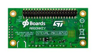 STMICROELECTRONICS STEVAL-MKI187V1 评估板, 96Boards Argonkey Mezzanine板, Linaro, ST传感器集线器平台